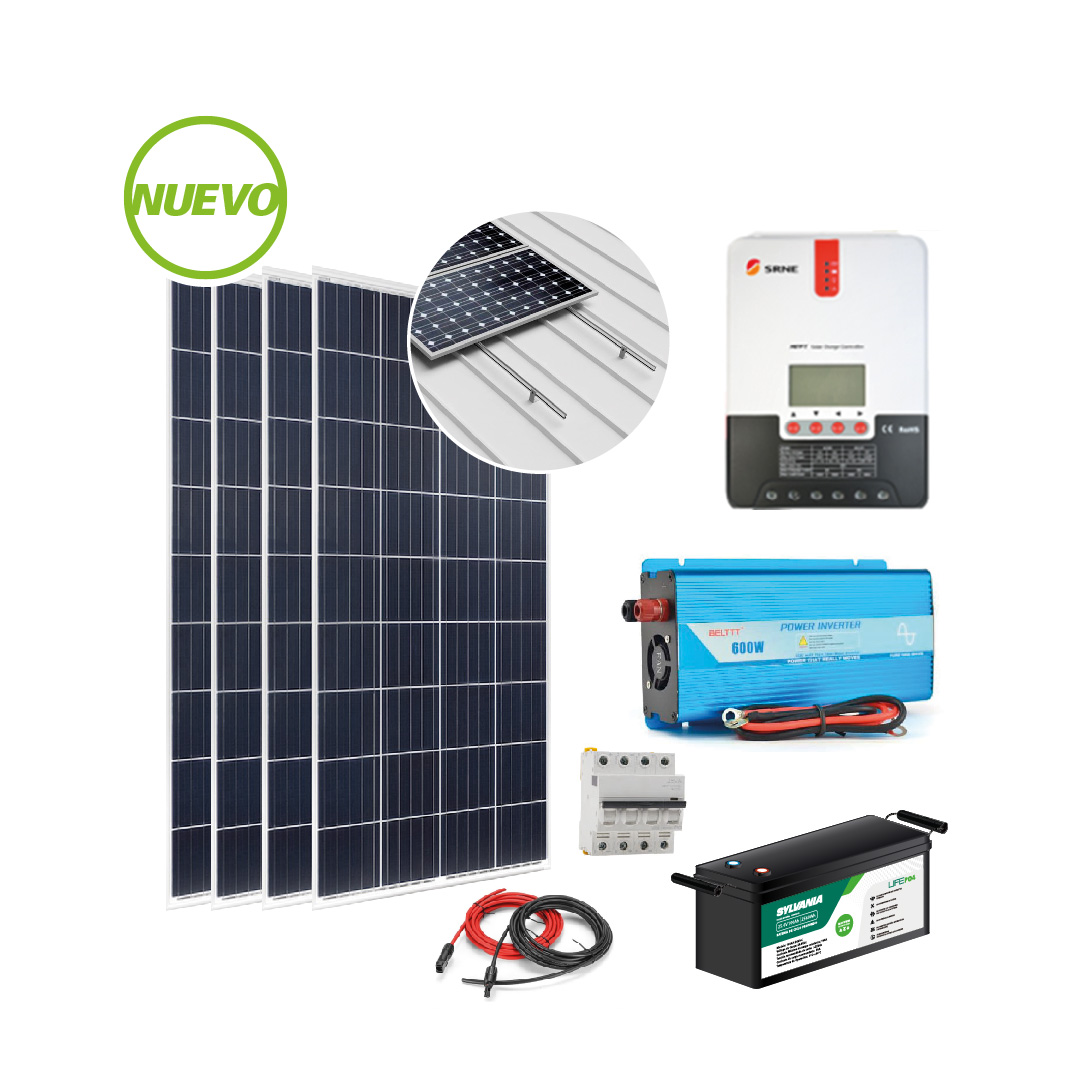 Kit Generación Fotovoltaica OFF-GRID Mini