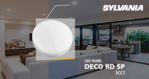 Panel DECO Redondo 3CCT | Elige Luz Cálida, Neutra o Fría con un Solo Interruptor
