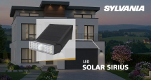 LED Solar Sirius: diseño decorativo, sensor de movimiento y protección IP65