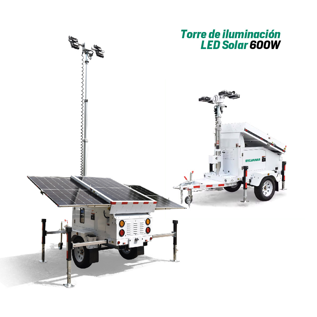 Torres De Iluminación Solar Led