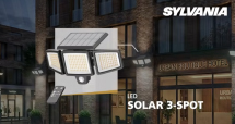  LED Solar 3 Spots: máxima cobertura con sensor de movimiento