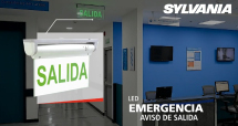 Luz LED de Emergencia Aviso de Salida