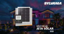Reflector LED JETA SOLAR RGB  |  ¡Cambia el color de tu iluminación con un clic!