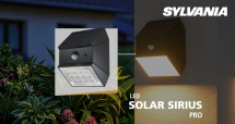 LED Solar Sirius Pro | 3 Tonalidades de Luz, Sensor de Movimiento y Panel Ajustable